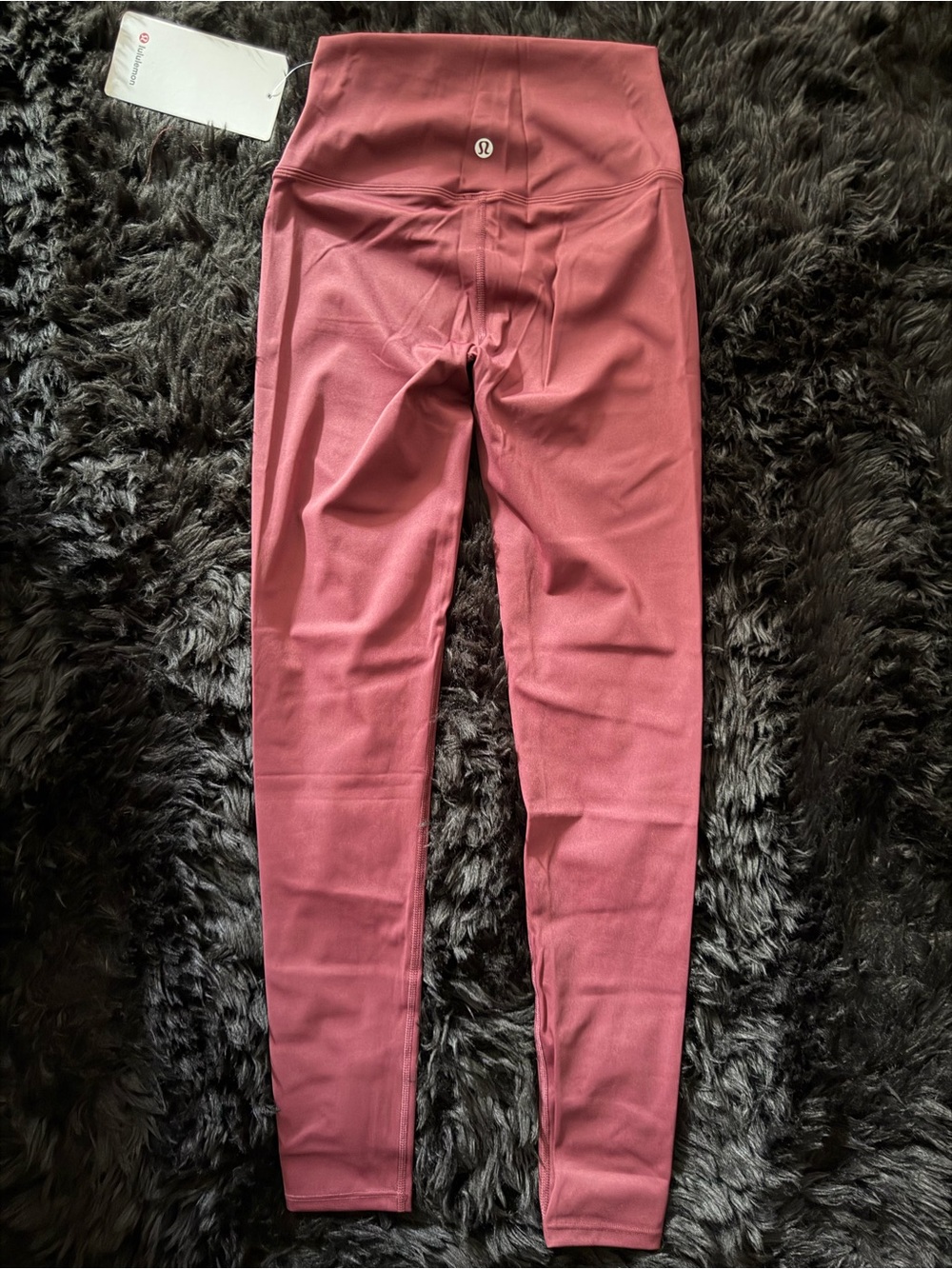 lululemon athletica Burgundy Zip Jacket and Leggings Set - Picture 3 of 3